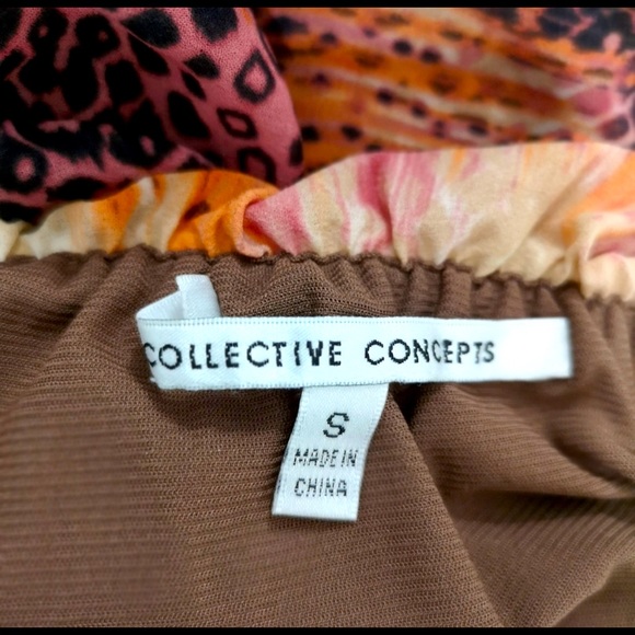 🌾 Snakeskin print strapless romper - Picture 8 of 8